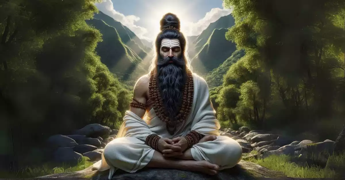 सरस्वती-नदी-तट-पर-स्थित-दधीचि-का-आश्रम