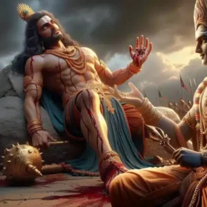 Read more about the article दुर्योधन को श्री कृष्ण ने कौरवों की हार का असली कारण क्यों बताया?
