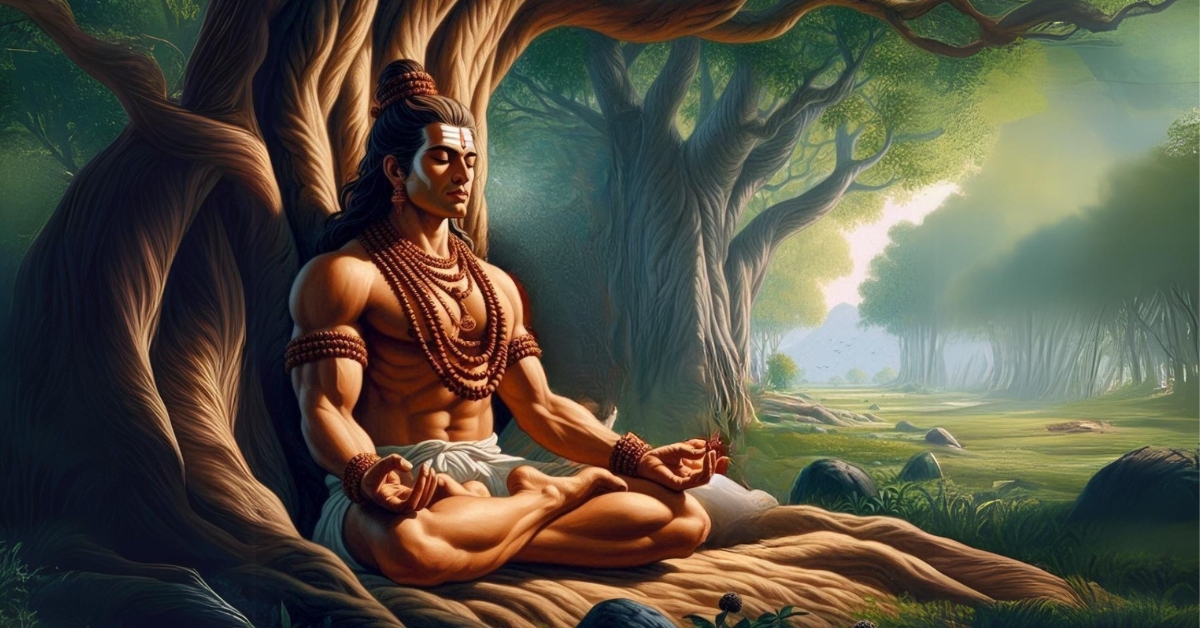 कृष्ण-पुत्र-साम्ब-का-सूर्य-देव-की-आराधना-करते-हुए