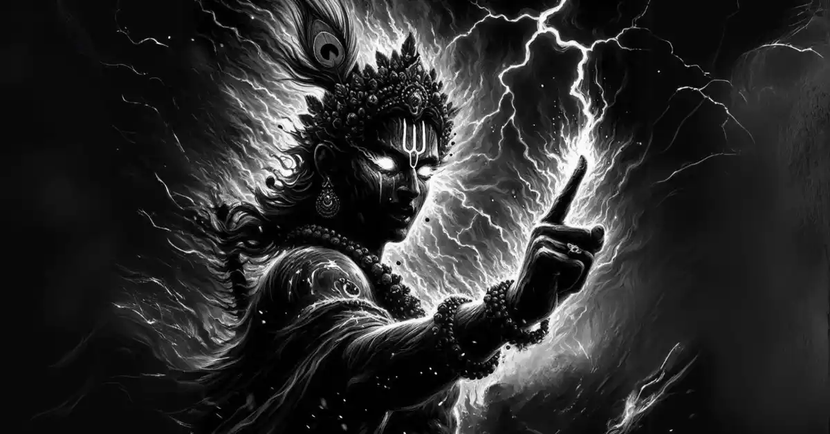 Read more about the article भगवान कृष्ण ने अपने पुत्र को कोढ़ी होने का श्राप क्यों दिया? – एक रहस्यमय कथा
