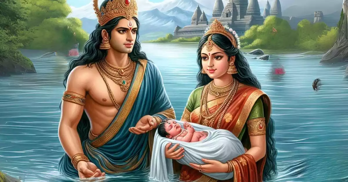 भीष्म-पितामह-बाणशैय्या-पर-महाभारत-युद्ध-के-बाद
