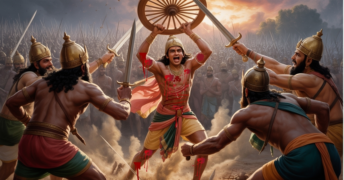 Read more about the article कृष्ण ने अभिमन्यु को चक्रव्यूह से क्यों नहीं बचाया? एक अनमोल कहानी।
