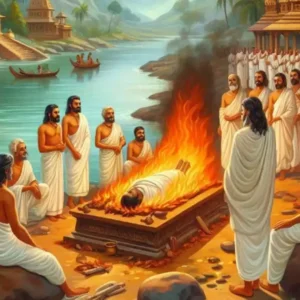 Read more about the article मरने वाले के मुंह में तुलसी पत्र और गंगाजल क्यों डाला जाता है? जानिए इस पवित्र परंपरा के पीछे छुपे गहरे रहस्य
