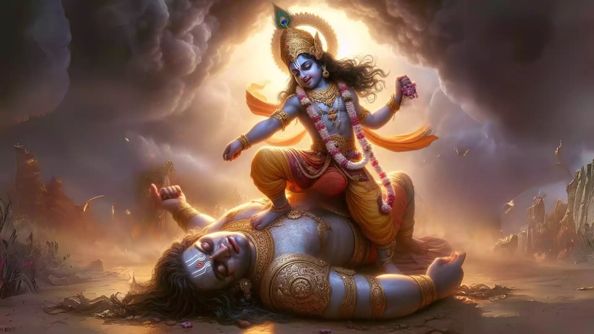 श्री-कृष्ण-ने-कंस-का-वध