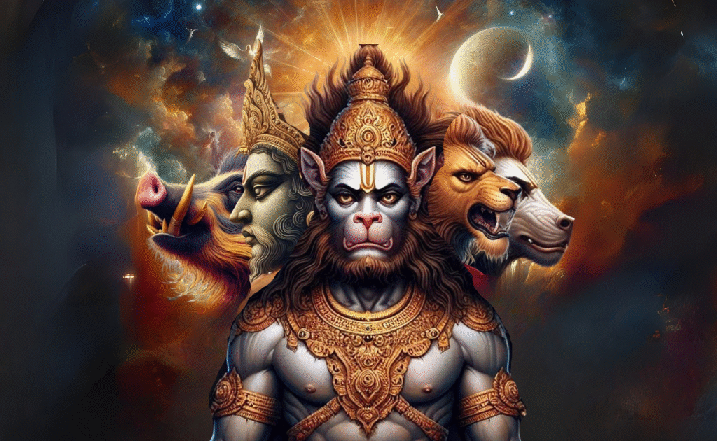 पंचमुखी-हनुमान-जी-का-फोटो