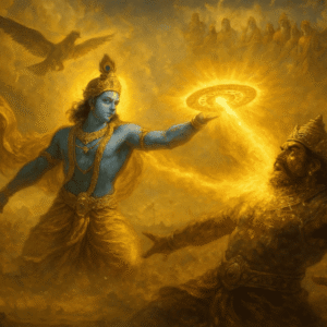 Read more about the article नरकासुर वध कथा: श्री कृष्ण और नरकासुर का महायुद्ध | दिवाली से जुड़ी पौराणिक कहानी