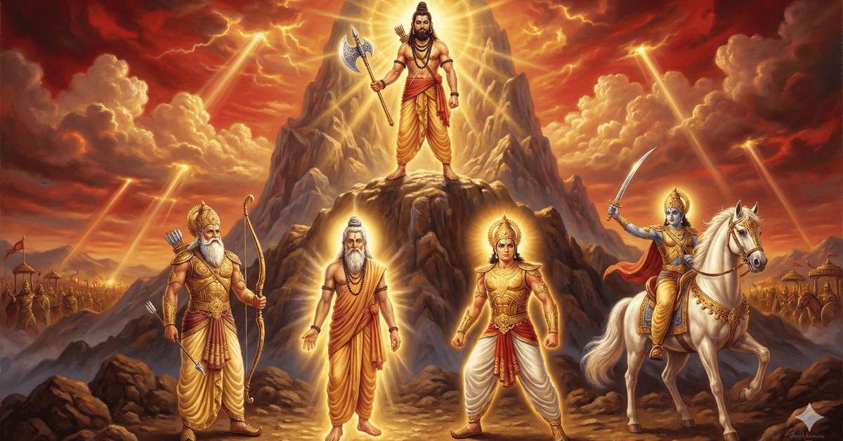 Read more about the article परशुराम के 4 शिष्य जिन्हें कोई नहीं मार सकता था | भीष्म, द्रोण, कर्ण