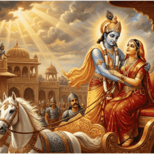 Read more about the article श्री कृष्ण द्वारा रुक्मिणी हरण की सम्पूर्ण कहानी | Rukmini Haran