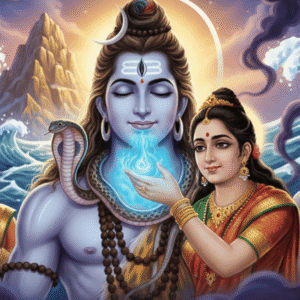 Read more about the article समुद्र मंथन में शिव ने विष क्यों चुना? जानिए नीलकंठ रहस्य