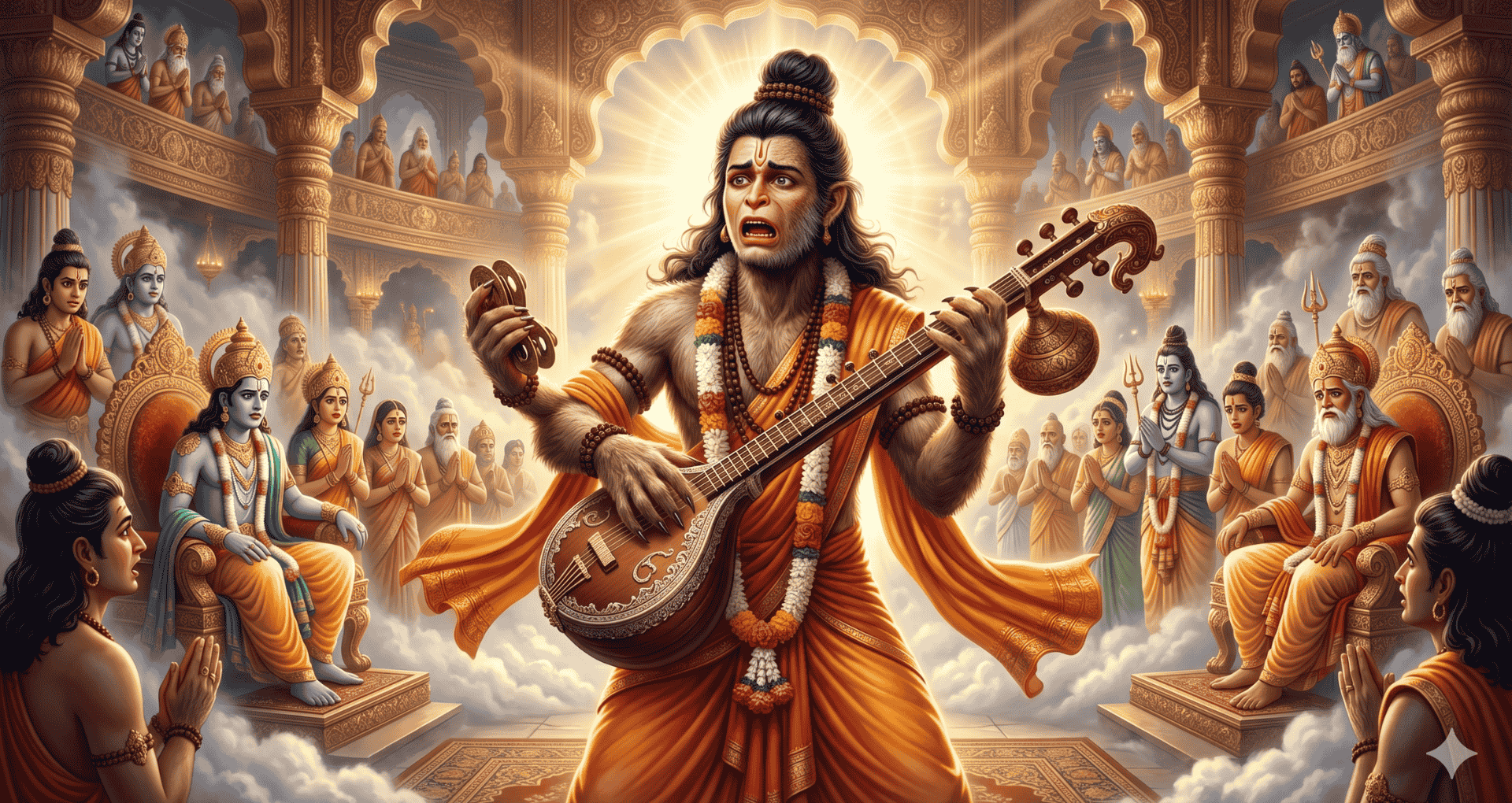 Read more about the article किस श्राप के कारण देवर्षि नारद को बनना पड़ा था बंदर? पूरी कथा और रहस्य