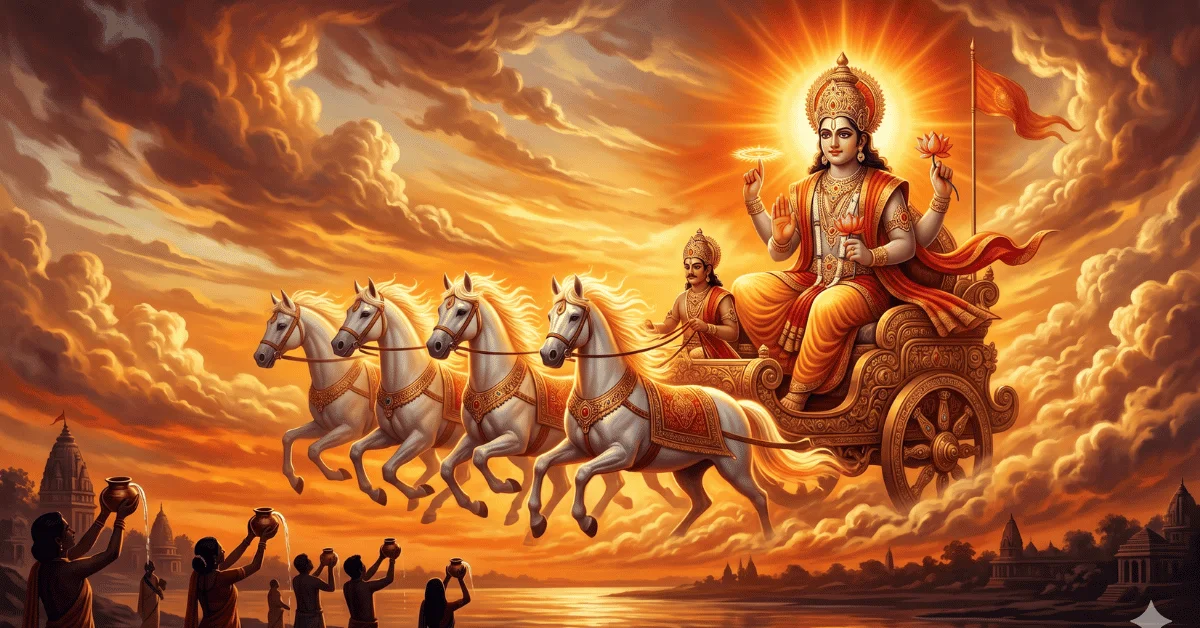 You are currently viewing सूर्यदेव को जल अर्पित करने की सही विधि और मंत्र | पाएं असीम कृपा