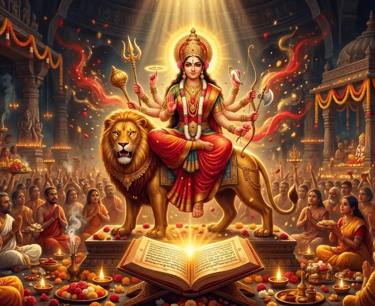 दुर्गा-सप्तशती-पाठ-के-चमत्कारी-लाभ